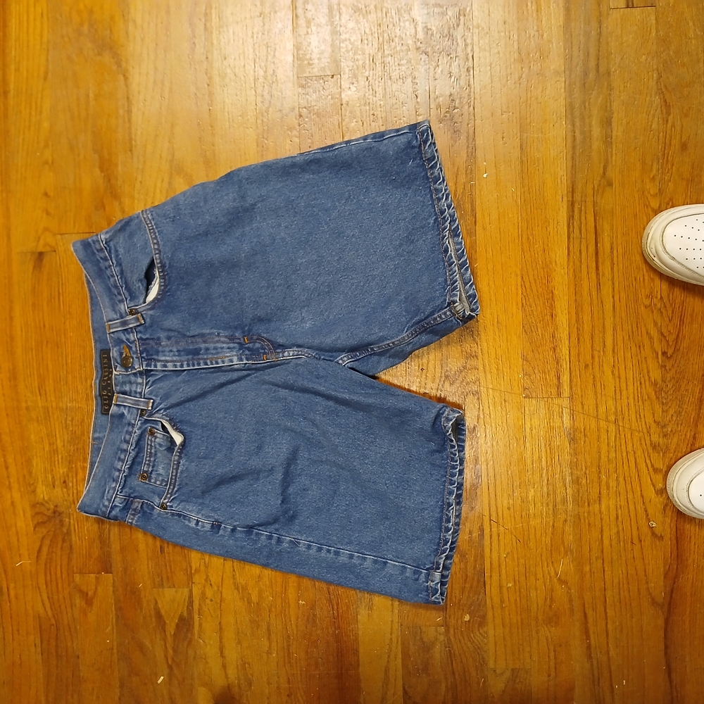 Blue Denim Shorts